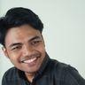 Smiling Filipino man