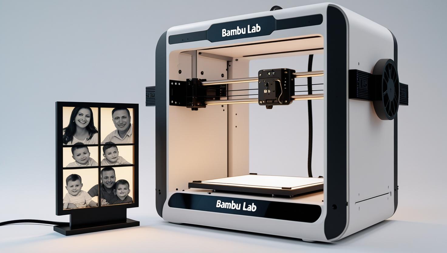 3D printing a lithophane lamp