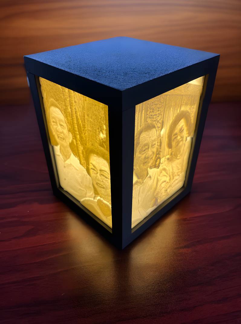 Lithophane Lamp Unlit