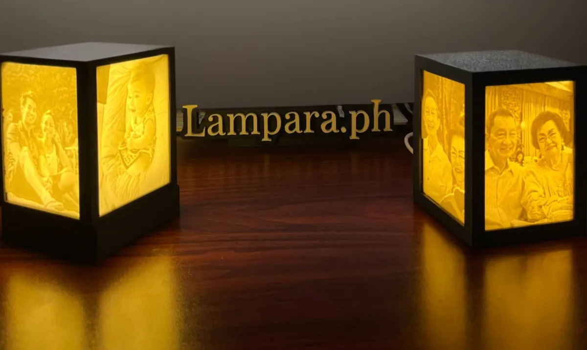 Lithophane Lamp Unlit